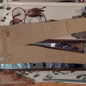 American Eagle super stretch khaki jeans women's 14